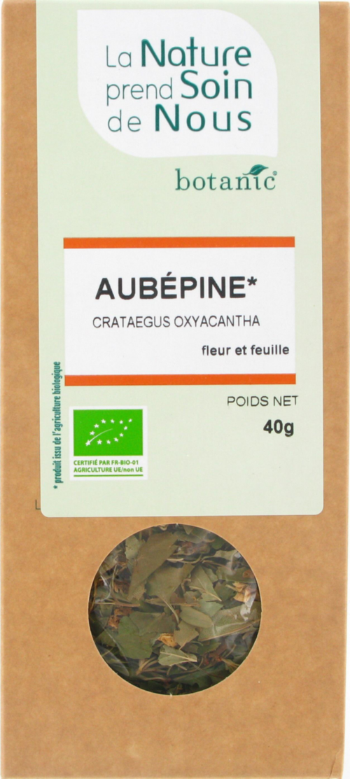 Visuel 1 du produit AubÃ©pine fleur et feuille pour infusion