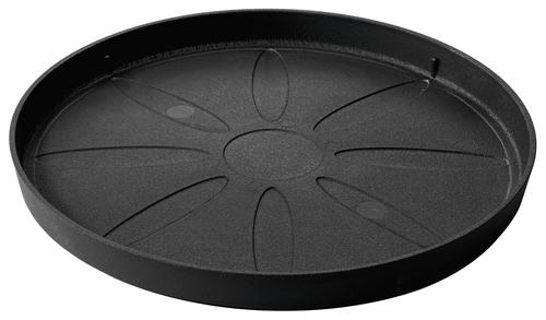 Visuel 1 du produit Soucoupe anthracite Deroma Origin - Ø 41 x H 3,6 cm