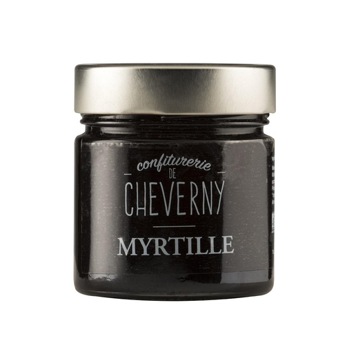 Visuel 1 du produit Confiture extra de Myrtille Confitures Cheverny - 280 g