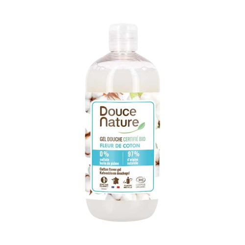 Visuel 1 du produit Gel douche bio Douce Nature coton - 500 ml