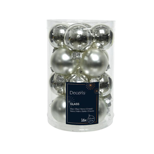 Visuel 2 du produit Boîte de 16 Mini-Boules Verre Ø3,5 cm