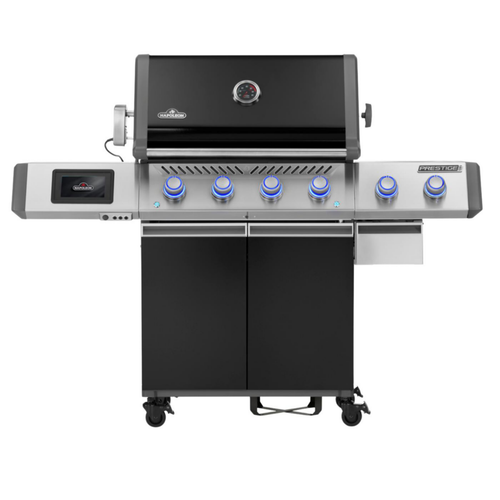 Visuel 1 du produit Barbecue gaz noir Napoléon Prestige Pro 500 4 brûleurs - 166 x 66 x 129,5 cm