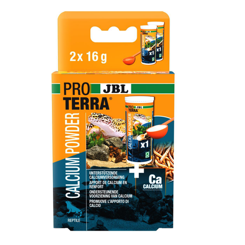 Visuel 1 du produit Complément alimentaire de minéraux pour reptiles JBL Proterra Calcium Poudre - 2 x 25 ml