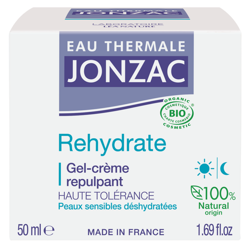 Visuel 1 du produit Gel crème bio Eau Thermale Jonzac Rehydrate – 50 ml