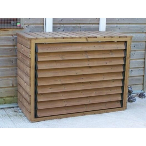 Visuel 3 du produit Cache climatiseur + pompe à chaleur Foresta - GM