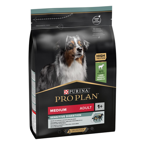 Visuel 1 du produit Croquette pour chien adulte digestion difficile à l'agneau Pro Plan - 3 kg