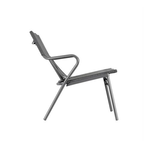 Visuel 2 du produit Canapé d'extérieur en aluminium coloris anthracite Vence Batyline Lafuma - 123 x 69 x 70 cm