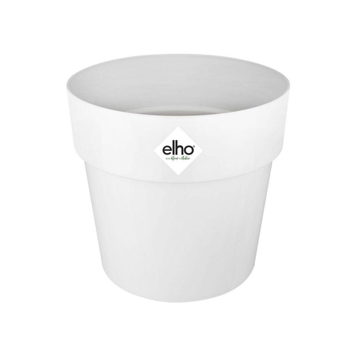 Visuel 1 du produit Cache-pot en polypropylène Elho B.for original rond blanc - Ø 16 cm