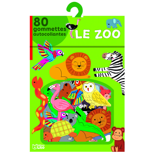 Visuel 1 du produit Lot de gommettes "Le zoo"