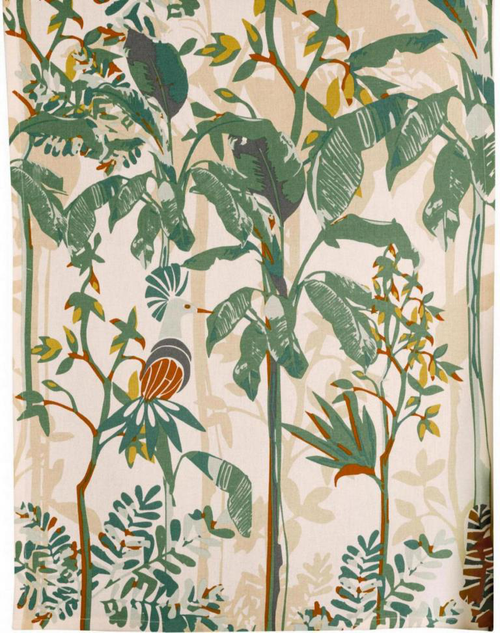 Visuel 1 du produit Torchon Raja coloris multicolore en coton - 50 x 70 cm