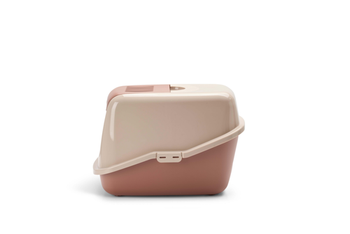 Visuel 4 du produit Maison de toilette pour chat coloris champagne Savic Nestor - 56 x 39 x 38,5 cm