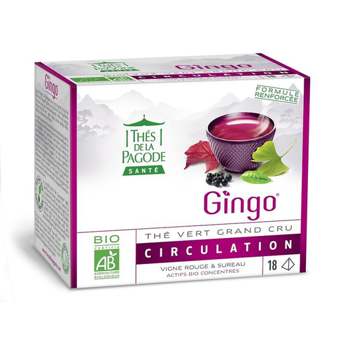 Visuel 1 du produit Thé vert Gingo bio - 18 infusettes