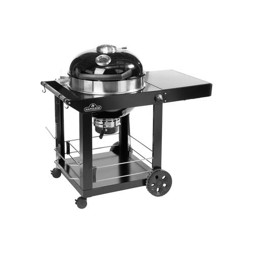 Visuel 1 du produit Barbecue charbon sur chariot coloris noir en acier Kettle Pro Napoleon -  Ø 57 cm