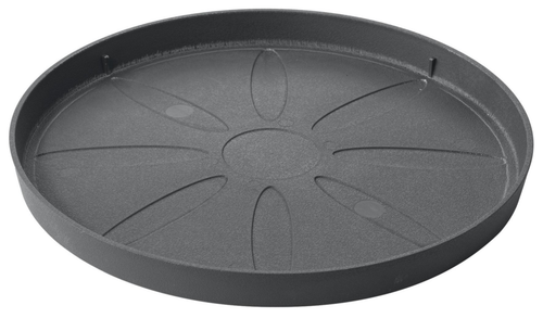 Visuel 1 du produit Soucoupe pour pot de fleurs Origin coloris noir Deroma - Ø 32 cm x 2,9 cm