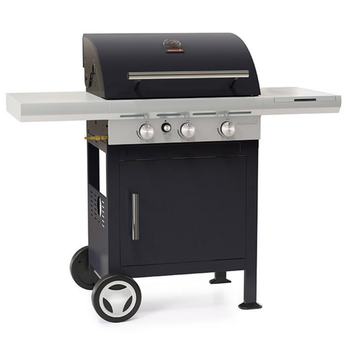 Visuel 2 du produit Barbecue à gaz 3 brûleurs, modèle Spring 3112 - BARBECOOK