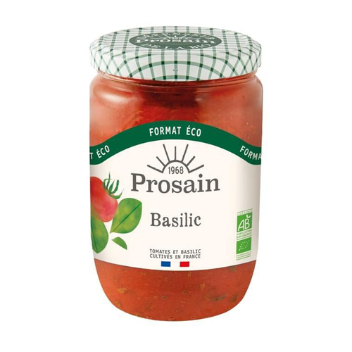 Visuel 1 du produit Sauce tomate basilic GF bio Prosain - 600 g