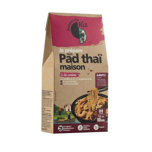 Visuel 1 du produit Kit recette bio pad thaï maison bio La compagnie du Riz - 310 g