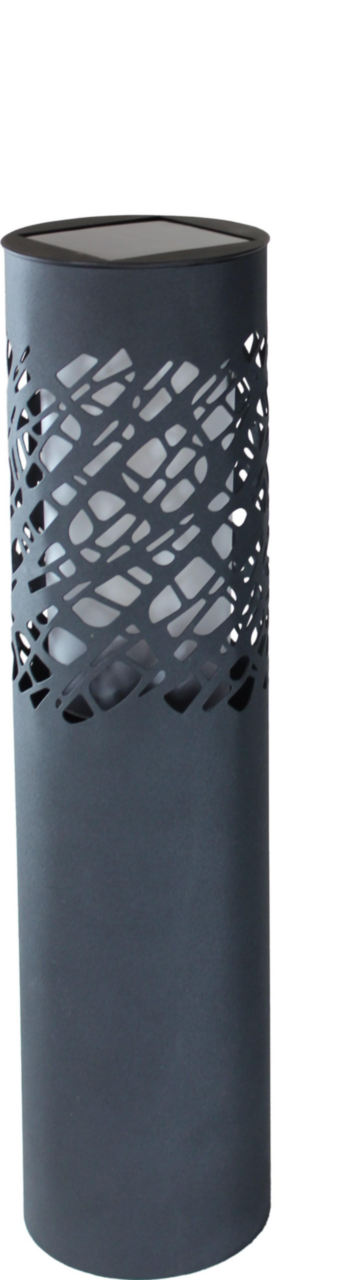 Visuel 1 du produit Balise extérieure Mina 20lm coloris gris - 39 cm