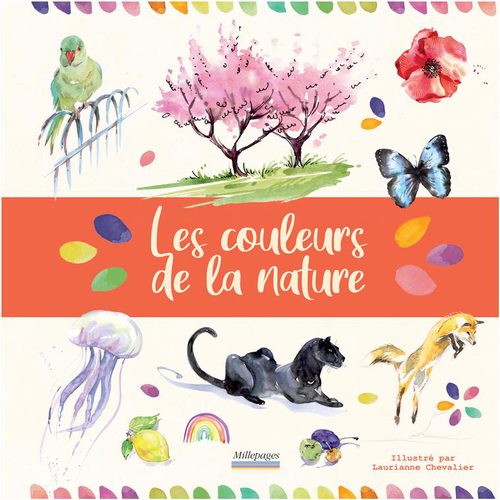Visuel 1 du produit Le livre " Les couleurs de la nature " aux Éditions Millepages