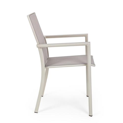 Visuel 3 du produit Fauteuil en aluminum Bizzotto Konnor Rastin