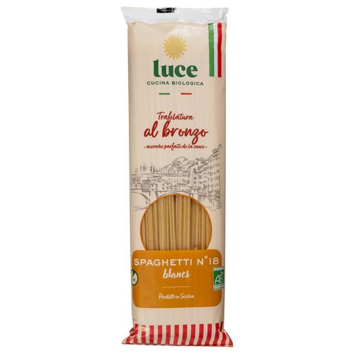 Visuel 1 du produit Spaghetti blanc bronze bio Luce - 500 g