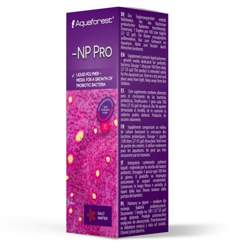 Visuel 1 du produit Supplément d'aquarium concentré en nutriments, AQUAFOREST NP Pro - contenance 10 ml
