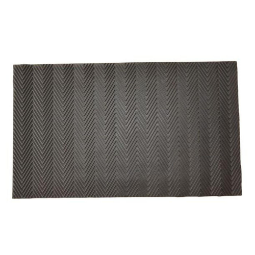 Visuel 1 du produit Tapis grattoir en caoutchouc réversible coloris noir pour extérieur E/C Sweetsol - 45 x 75 cm