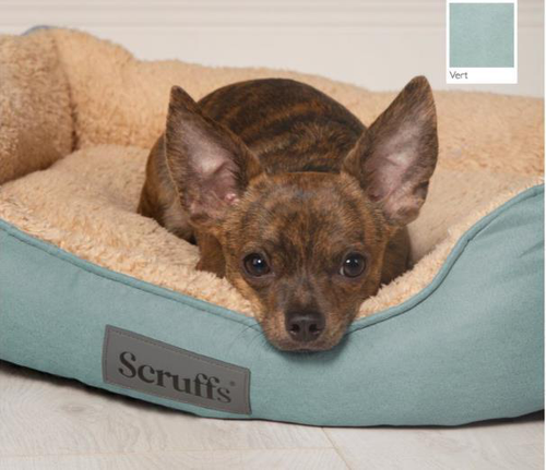 Visuel 3 du produit Corbeille pour chien et chat coloris vert Scruffs Cosy – Taille M