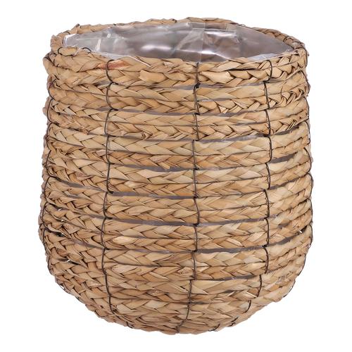 Visuel 1 du produit Panier rond coloris marron en osier Atlantis Mica Decorations - 26 x Ø 26 cm