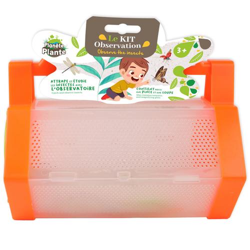 Visuel 1 du produit Kit observation d’insectes avec pinces et loupe Planete Plante