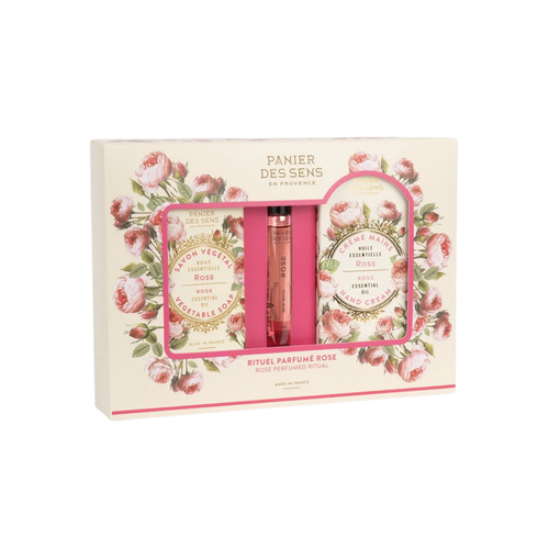 Visuel 1 du produit Coffret découverte rose Panier des Sens - les 3 pièces