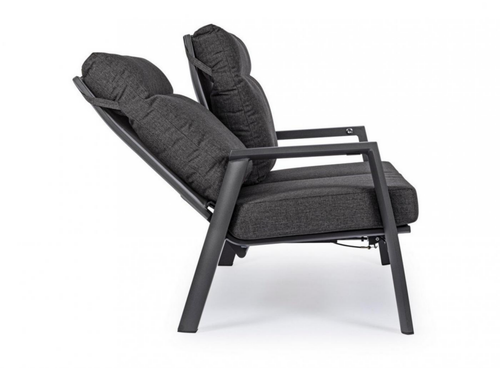 Visuel 11 du produit Fauteuil inclinable KLEDI - Anthracite - BIZZOTTO
