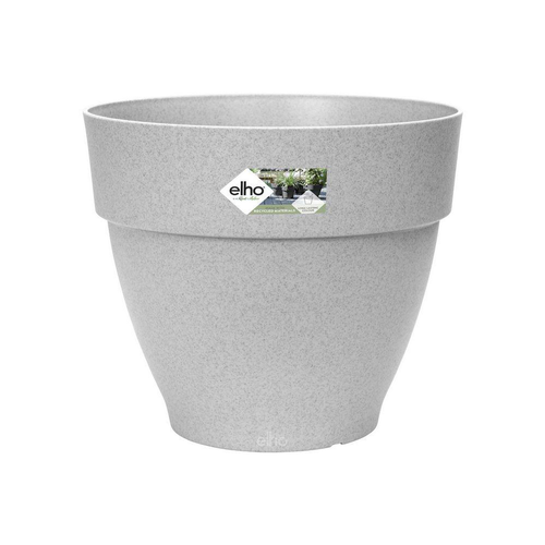 Visuel 1 du produit Pot vibia campana rond Elho de 11 L coloris gris Ø 30 x H 25 cm