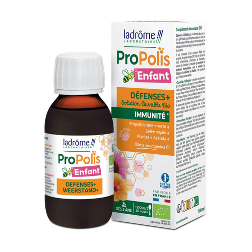 Visuel 1 du produit Sirop enfants à la propolis bio Ladrôme – 100 ml