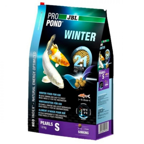 Visuel 1 du produit Nourriture d'hiver pour carpes koï, spécifique, JBL BASSIN ProPond Winter S - 1,8 kg