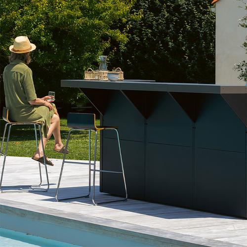 Visuel 3 du produit Kit Comptoir FÉLIX Gris Cargo et Noir Eno - 120 cm