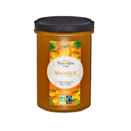 Visuel 1 du produit Confiture mangue équitable bio Saveurs fruits - 230 g