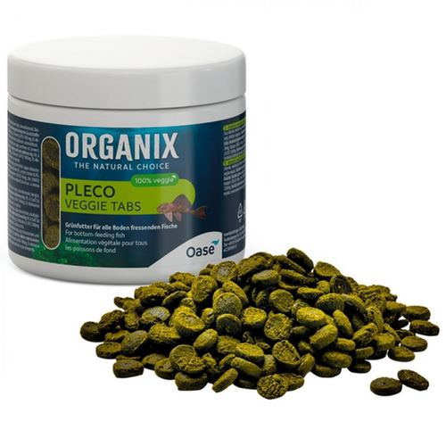 Visuel 1 du produit Nourriture végétarienne pour poissons, Organix Pleco Veggie Tabs, OASE AQUARIUM - 175ml