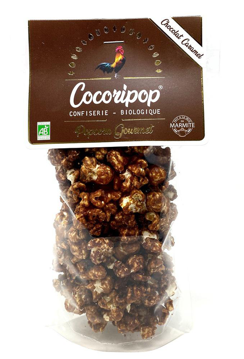 Visuel 1 du produit Popcorn bio chocolat caramel Cocoripop - 80 g