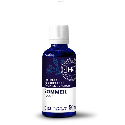 Visuel 1 du produit Complément alimentaire synergie gemmo sommeil bio Herbes et Traditions - 50 ml
