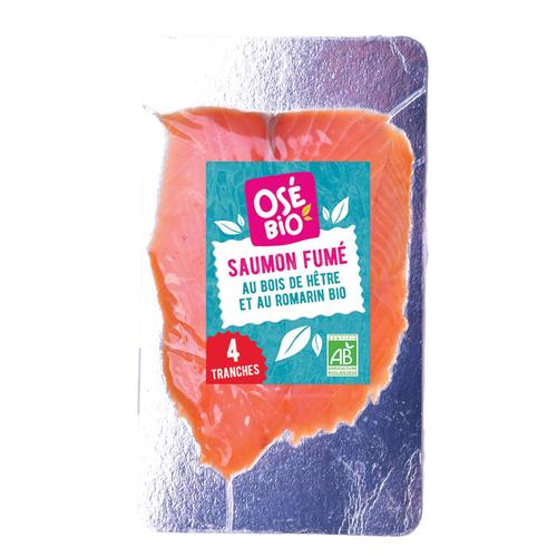 Visuel 1 du produit Saumon fumé 4 tranches - 160 g