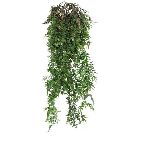 Visuel 1 du produit Chute verdure artificielle coloris vert - 111 cm