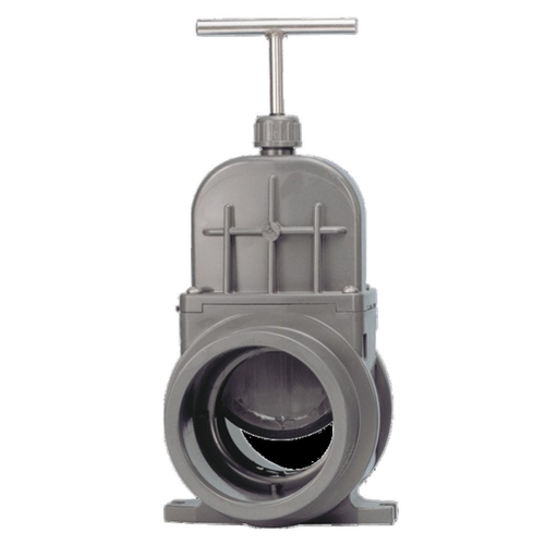 Visuel 1 du produit Vanne guillotine pour bassin en plastique robuste - SUPERFISH BASSIN, modèle standard - Ø 90 mm