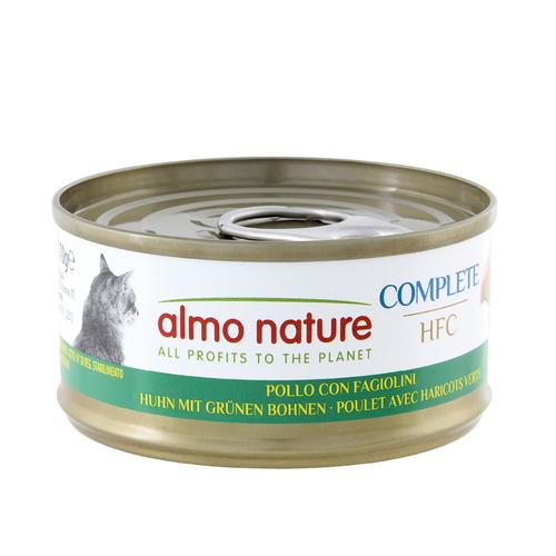 Visuel 1 du produit Pâtée pour chat complète HFC au poulet et haricots verts Almo Nature - 70 g