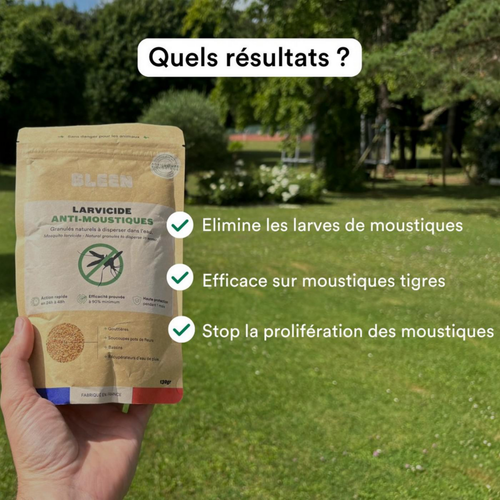 Visuel 4 du produit Larvicides anti-moustiques efficace en 48h Bleen - 200m²