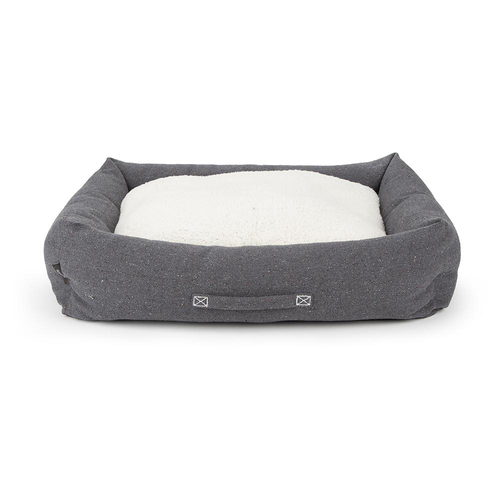 Visuel 1 du produit Couchage pour chien coloris gris corbeille Scruffs Eco Eden - Taille XL 90 x 70 cm