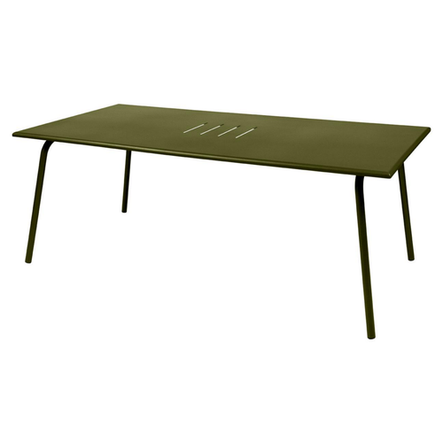 Visuel 2 du produit Table rectangulaire Monceau en acier Fermob - 194 x 94 x 74 cm
