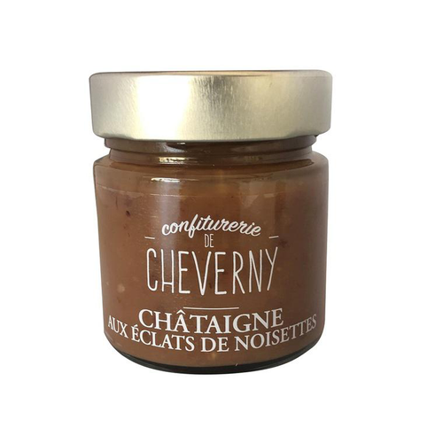 Visuel 1 du produit Crème de chataigne et éclats de noisette bio Cheverny confitures - 280 g