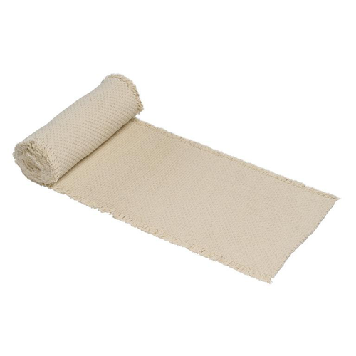 Visuel 1 du produit Chemin de table en coton blanc cassé Authentic - 30 x 300 cm