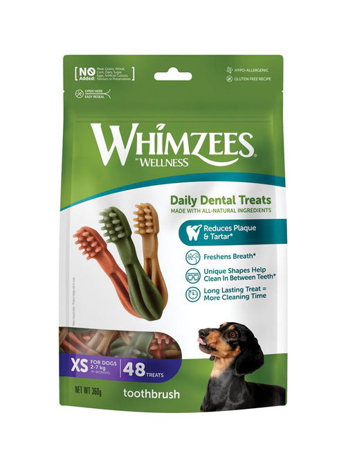 Visuel 1 du produit Brosse à dents pour chien Whimzees taille XS